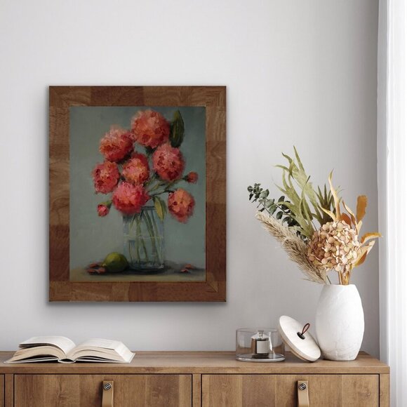 Original 16x20 Floral Still Life‎ Oil on Canvas Painting - Picture 11 of 16